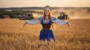 Деревенские частушки под гармошку