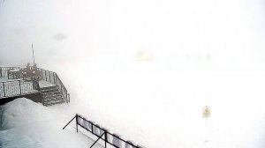 Погода шутит- метель в горах Сочи-Горный курорт Роза Хутор. 2320м. Роза Пик, Южный склон.