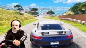 [Монвер]сумасшедшая езда! побег перекупа! BeamNG.drive!