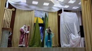 "Снег кружится..." Благотворительный концерт в психо-неврологическом пансионате.♥️❄️Все подпевают.