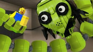 Охота на Альфа-голодного шепчущего змея в классе — конструктор Lego Ужасные подсобные помещения