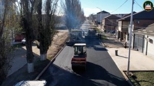 В Грозном реконструируют улицу Абдаллы II бен аль-Хусейна