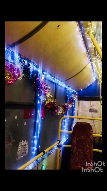 Новогодний, весёлый 🚌 автобус. смотреть онлайн