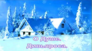 Смотри, какая красота. Дивьяроса. О Душе.