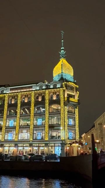 Новогодний Петербург. Мариинский дворец, волшебный сад на Синем мосту, Думская башня, Пассаж смотреть онлайн