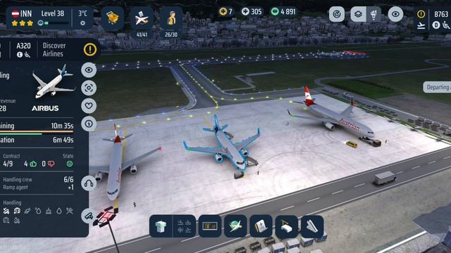 World of Airports. Gameplay. Plane spotting. Innsbruck #1 смотреть онлайн