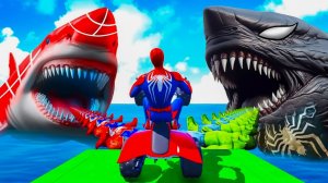 Развивающие мультики Машины помощники. Мультфильмы про машинки ЧЕЛОВЕК ПАУК И ХАЛК НА ГОНКАХ