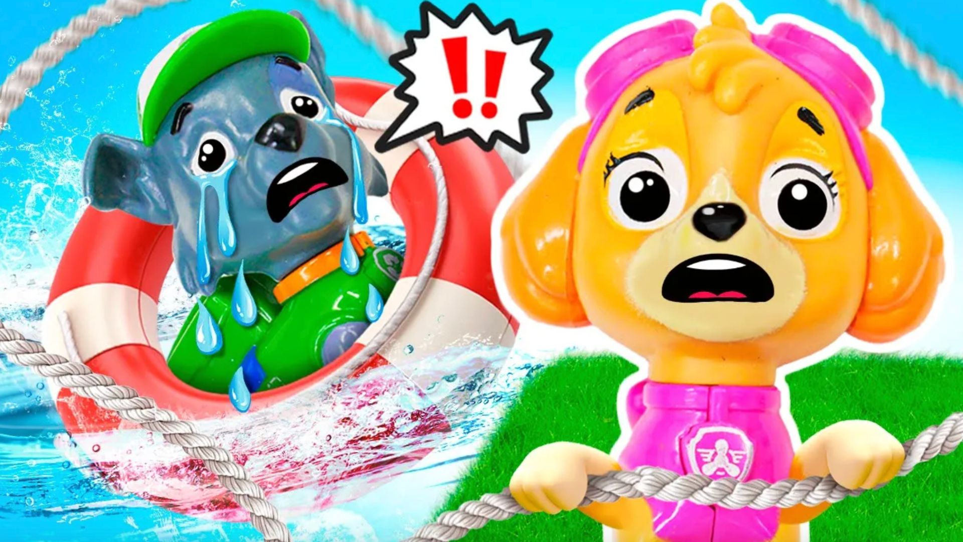 Спасательная операция: Рокки провалился в ущелье! смотреть онлайн