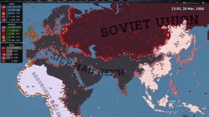 Таймлапс Королевской Битвы с искусственным интеллектом HOI4: 200 Миллионов Жертв – Война За Гранью