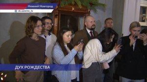 Ёлку, украшенную по обычаям позапрошлого века, можно увидеть в «Заповедных кварталах»