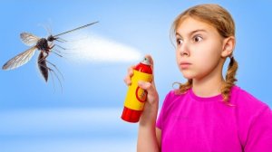 Дети против комаров и жуков дома. Учимся быть в безопасности.