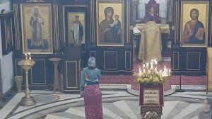 22.12.2025 Божественная Литургия. Понедельник. Седмица 29-я по Пятидесятнице.