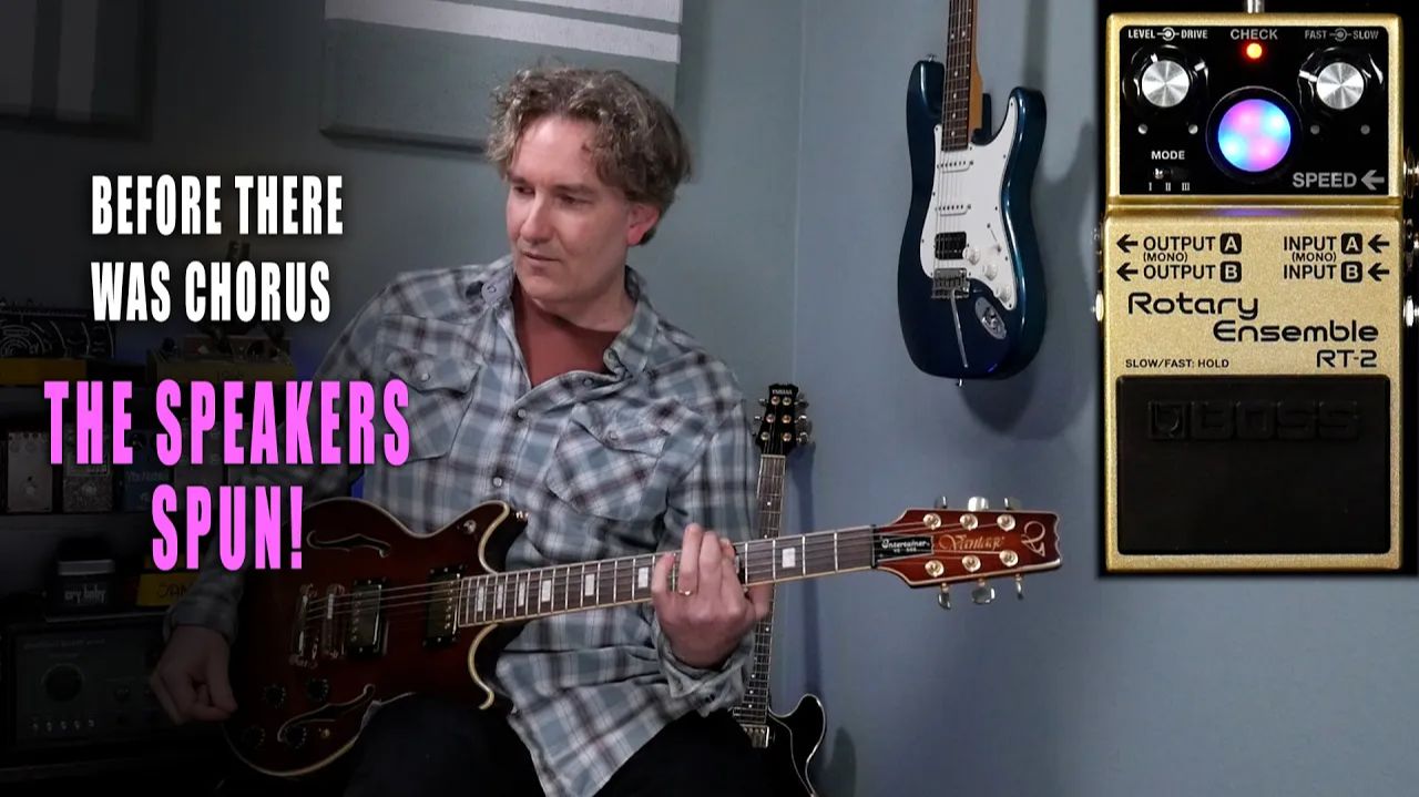 AndyDemos: Демо педали Boss RT-2 Rotary Ensemble