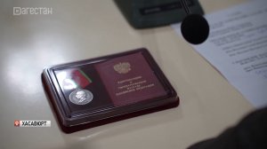 Медаль Суворова передали семье погибшего участника спецоперации Бекхана Юсупова из Хасавюрта