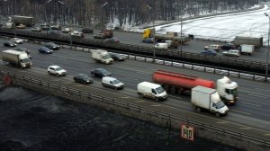 Движение на 89-м километре МКАД после аварии восстановлено