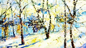 Зимние пейзажи Евгения Гавлина