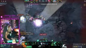девушка стрим общение DOTA2 CS2