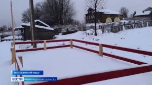 Пожарный водоём отремонтировали в деревне Наумиха Верховажского округа