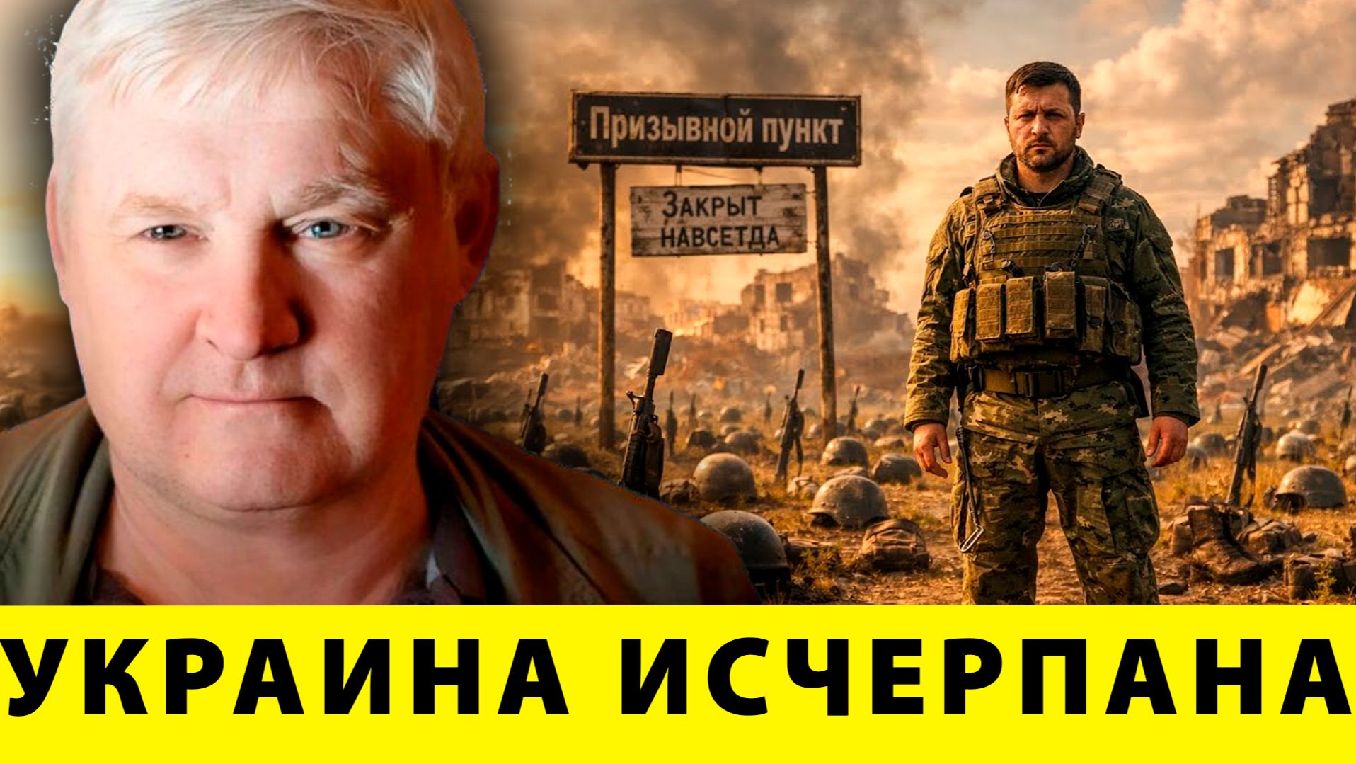Украина исчерпана: Конец мобилизационного ресурса - Андрей Мартьянов смотреть онлайн