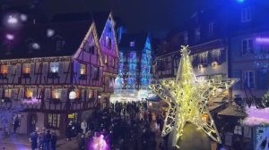 🇫🇷 Волшебство Рождества в Кольмаре, Франция | Сказочная рождественская деревня🎄🎅🏼