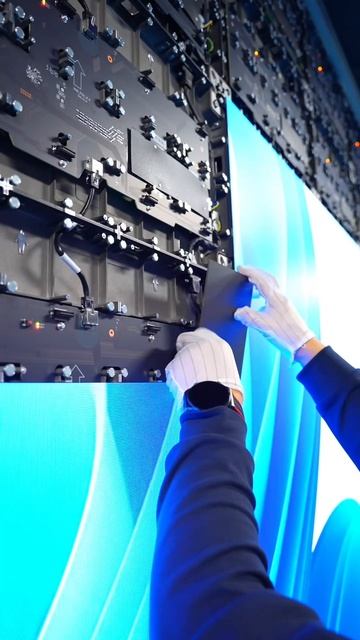 Монтаж светодиодных экранов