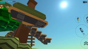 как построить? настоящую ёлку. на праздник. новый год!🎄 🎉 как построить ёлку в chicken Gun