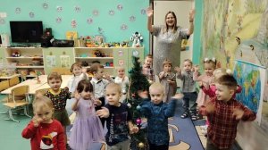 Новогоднее поздравление  от малышей детского сада "Рябинка"  жителям любимого города Верхняя Салда!