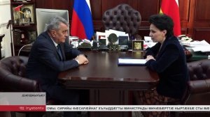 РЦИ-Аланийы сæргълæууæг Сергей Меняйло фембæлд Плиты Маринæимæ