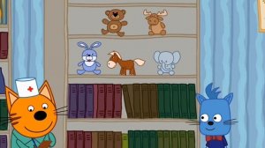 Три Кота Мультфильм Прививка для котят