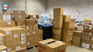 Столица Хакасии формирует новогодний гумгруз, он отправится на Донбасс уже в январе