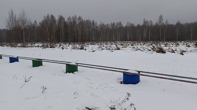 Наш новый точёк для пасеке. Немного о подставках для ульев. смотреть онлайн