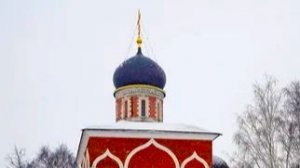 Дивные росписи храма Петра и Павла в Можайске.