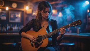 Блюз в стиле - Whiskey Blues.