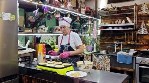 ГОТОВЛЮ НА НОВОЙ БЛИННИЦЕ❄️🎄1