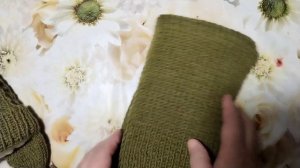 Связала детский шарф и шапочку, планы, ответ на комментарий.