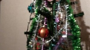 Наша домашняя ёлка🌲❄️.Песенка в конце ролика😄