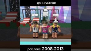 эволюция скинов за всю историю роблокса