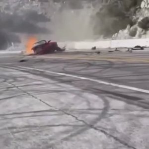 Кадры аварии, в которой погиб создатель Call of Duty Винс Зампелла