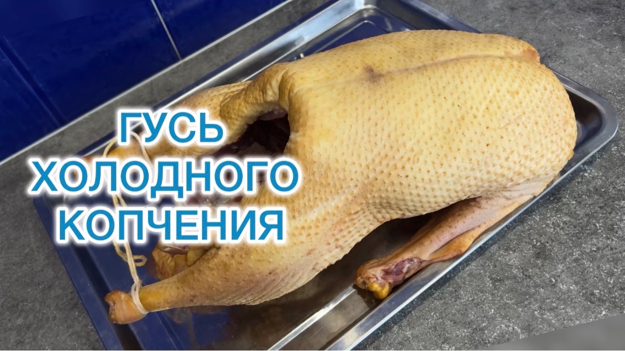 Гусь холодного копчения к празднику! смотреть онлайн