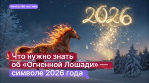 Что нужно знать об «Огненной Лошади» — символе 2026 года? // Вечерняя Москва