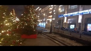 Москва новогодняя 2025-2026 Тверской Бульвар