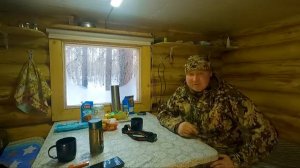 ДОБЫЛ СОБОЛЯ. ЯЩИЧНАЯ  ЛОВУШКА СРАБОТАЛА. АККУМУЛЯТОР ТЕПЛА в ТАЁЖНУЮ ИЗБУ.