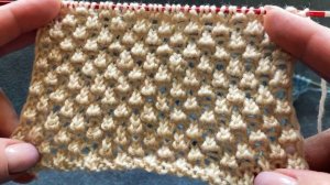 КРАСИВЫЙ ФАКТУРНЫЙ УЗОР.ВЯЖЕТСЯ ПРОСТО ВЫГЛЯДИТ ШИКАРНО