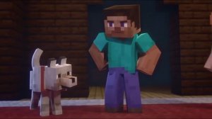 ПОСМАТРЕЛ КРУТУЮ АНИМАЦИЮ ПРО МАЙНКРАФТ СТИВ И АЛЕКС