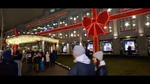 Москва новогодняя 2025-2026  Малый Театр,  Кузнецкий мост, Рождественка