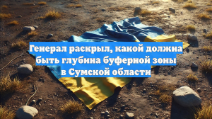 Генерал раскрыл, какой должна быть глубина буферной зоны в Сумской области
