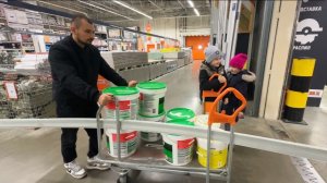 На что хватило денег. Закупаем стройматериалы для ремонта. Строим дом в деревне своими руками.