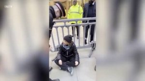 Лондонская полиция арестовала Грету Тунберг во время демонстрации в поддержку Палестины