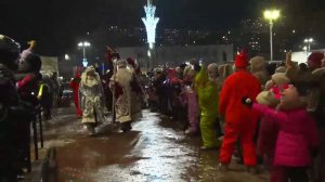 Открытие главной ёлки Холмска