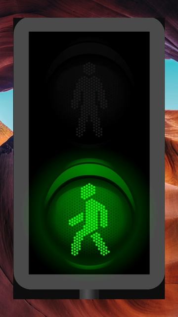 Обычный Пешеходный светофор смотреть онлайн